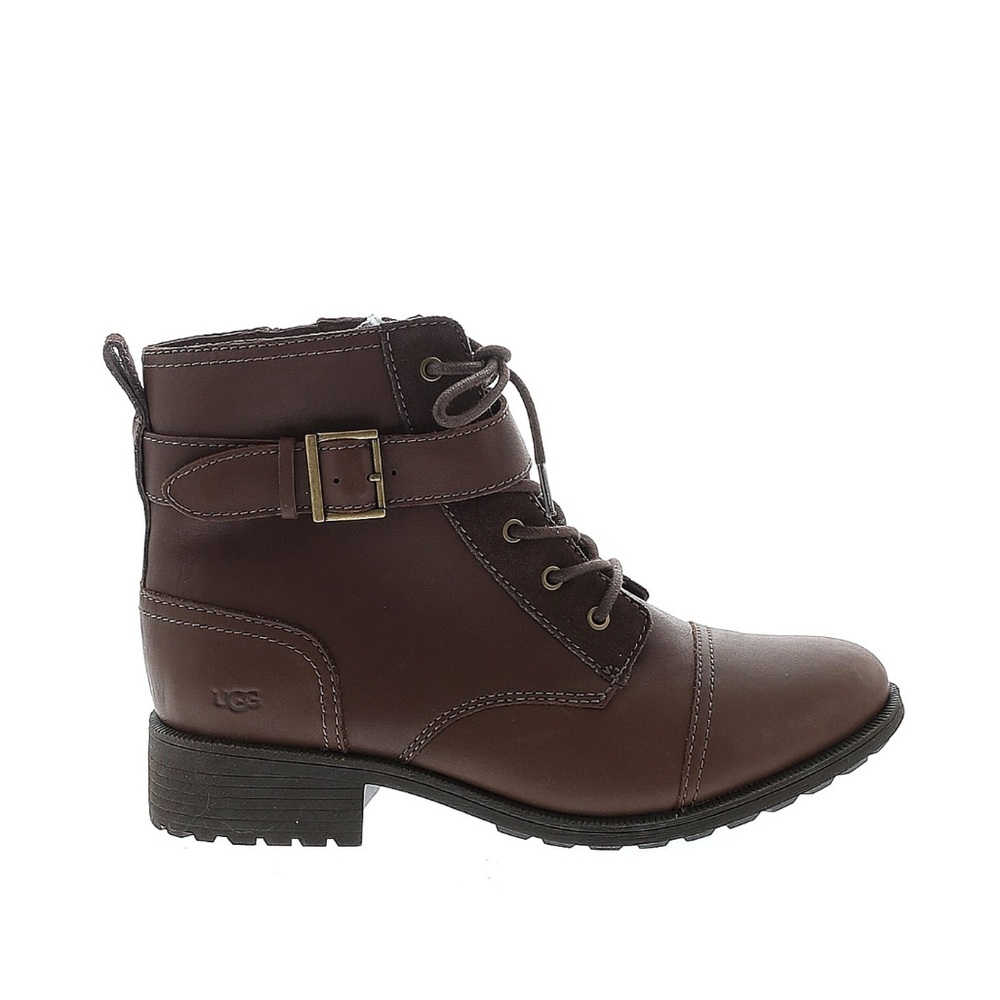 UGG women’s brown ankle boots